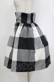 画像2: MILK / GINGHAMスカート  ブラック H-26-01-19-052-ML-SK-KB-ZH (2)