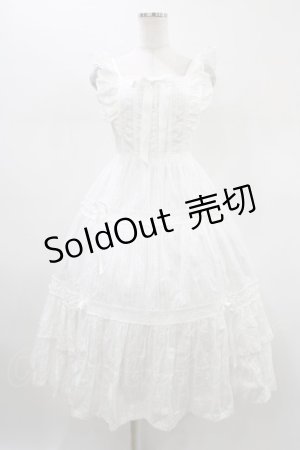 画像: Angelic Pretty / クレッシェンドティアードジャンパースカート Free オフ H-26-01-19-1027-AP-OP-NS-ZH