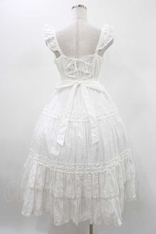 画像2: Angelic Pretty / クレッシェンドティアードジャンパースカート Free オフ H-26-01-19-1027-AP-OP-NS-ZH (2)