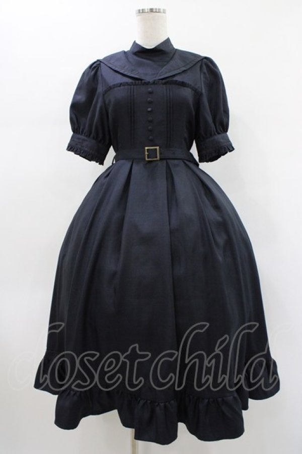 画像1: Kurumi Collaboration / マリンアカデミアワンピース S ネイビー H-26-01-19-1029-0-OP-NS-ZH (1)