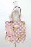 画像1: PINK HOUSE / PINK HOUSE×misako&erinkoピンクリトルテディプリントトートバッグ  ピンク H-26-01-19-1006-LO-BG-NS-ZH (1)