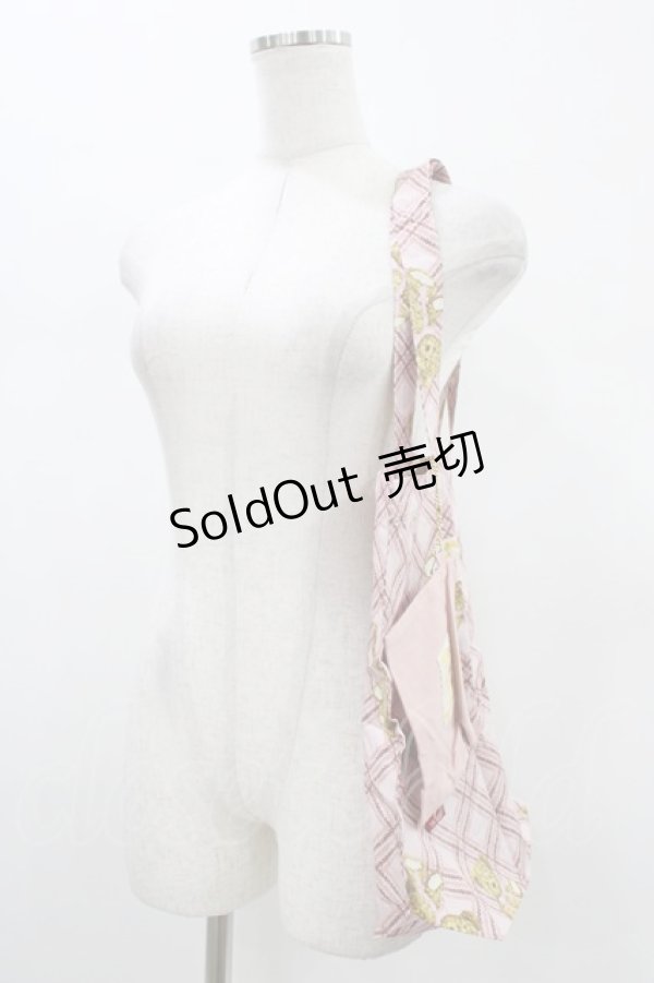 画像2: PINK HOUSE / PINK HOUSE×misako&erinkoピンクリトルテディプリントトートバッグ  ピンク H-26-01-19-1006-LO-BG-NS-ZH (2)