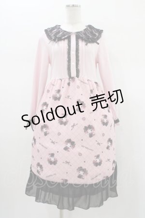 画像: サンリオ / 真夜中のメロクロ/マイメロディワンピース S ピンク H-26-01-19-1035-EL-OP-NS-ZH