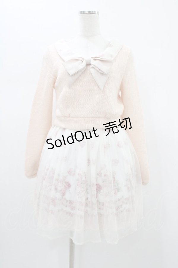 画像1: LIZ LISA / ドッキングワンピース Free オフ/ピンク H-26-01-19-1039-LO-OP-NS-ZH (1)