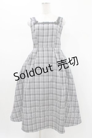 画像: m petit by misako / AMCHKスクエアネックジャンパースカート S ブラック H-26-01-19-1041-LO-OP-NS-ZH