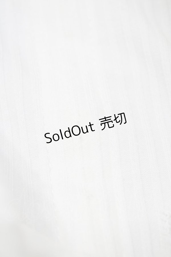 画像4: LIZ LISA / サイドリボンリブカットトップス free ホワイト H-26-01-19-1047-LO-TO-YZ-ZH (4)