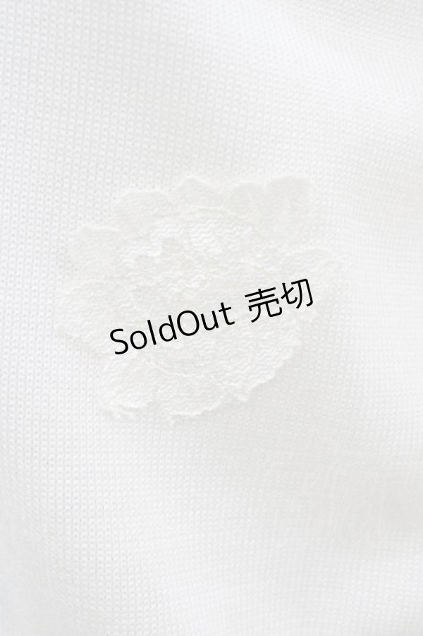 画像3: JESUS DIAMANTE / ホワイトローズカーデ Free オフ H-26-01-19-1049-JE-TO-NS-ZH (3)