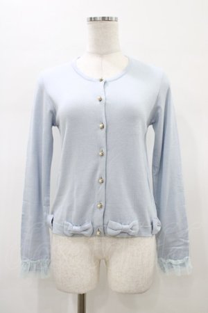 画像: JESUS DIAMANTE / ロココリボンカーデ Free サックス H-26-01-19-1054-JE-TO-NS-ZH