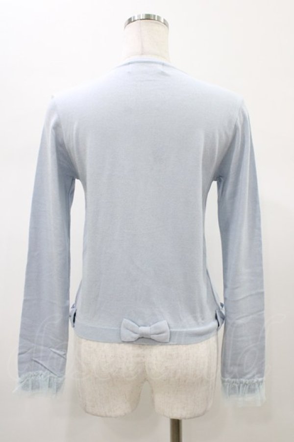 画像2: JESUS DIAMANTE / ロココリボンカーデ Free サックス H-26-01-19-1054-JE-TO-NS-ZH (2)