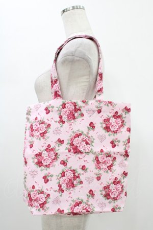 画像: BABY,THE STARS SHINE BRIGHT / シュガーブーケ〜永遠の乙女の憧れ〜柄トートBag  ピンク H-26-01-19-1009-BA-BG-NS-ZH