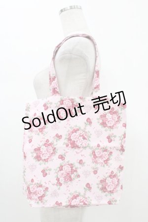 画像: BABY,THE STARS SHINE BRIGHT / シュガーブーケ〜永遠の乙女の憧れ〜柄トートBag  ピンク H-26-01-19-1009-BA-BG-NS-ZH