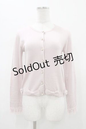 画像: JESUS DIAMANTE / ロココリボンカーデ Free Angelピンク H-26-01-19-1057-JE-TO-NS-ZH