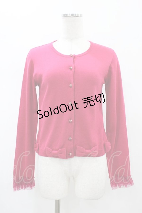 画像1: JESUS DIAMANTE / ロココリボンカーデ Free ローズ H-26-01-19-1058-JE-TO-NS-ZH (1)