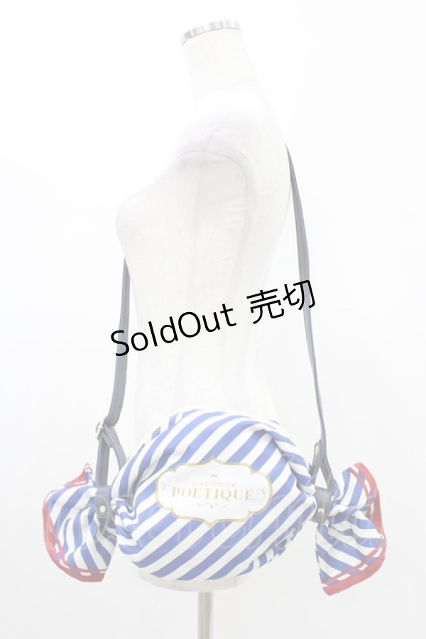 画像1: axes femme POETIQUE / スウィートキャンディバッグ  ブルー H-26-01-19-1010-AX-BG-NS-ZH (1)