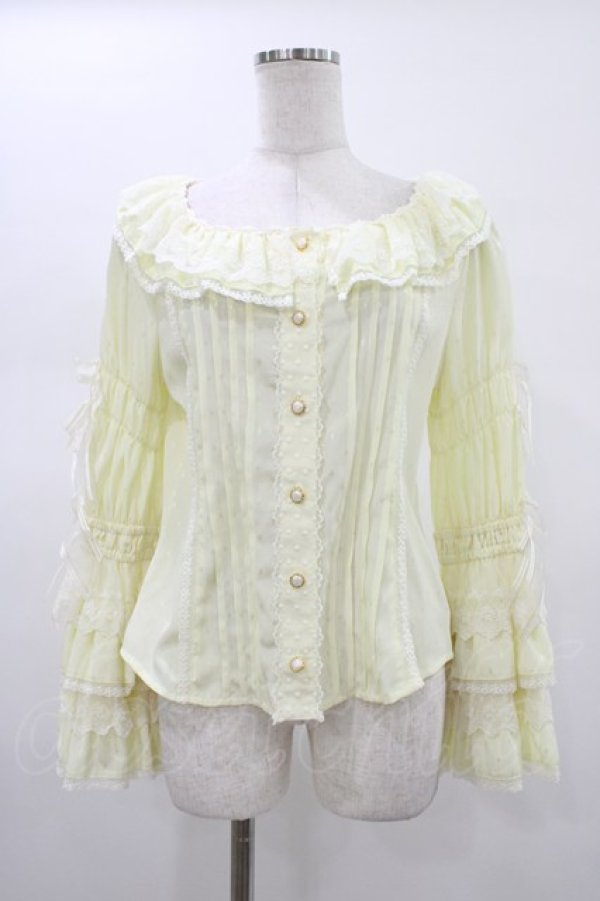 画像1: BABY,THE STARS SHINE BRIGHT / Be My Valentine プリンセスブラウス Free クリーム H-26-01-19-1015-BA-BL-NS-ZH (1)