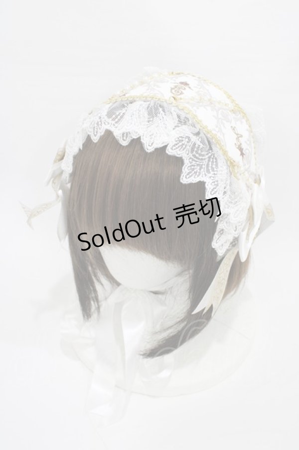 画像1: ALICE and the PIRATES / エリザベート〜闇夜に煌く星〜柄ヘッドドレス  オフ H-26-01-19-1002-PA-AC-NS-ZH (1)