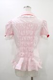 画像2: Angelic Pretty / Little Strawberryブラウス Free ピンク H-26-01-19-1016-AP-BL-NS-ZH (2)