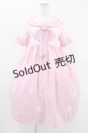 画像: Angelic Pretty / Dream Skyカットワンピース Free ピンク H-26-01-19-1017-AP-OP-NS-ZH