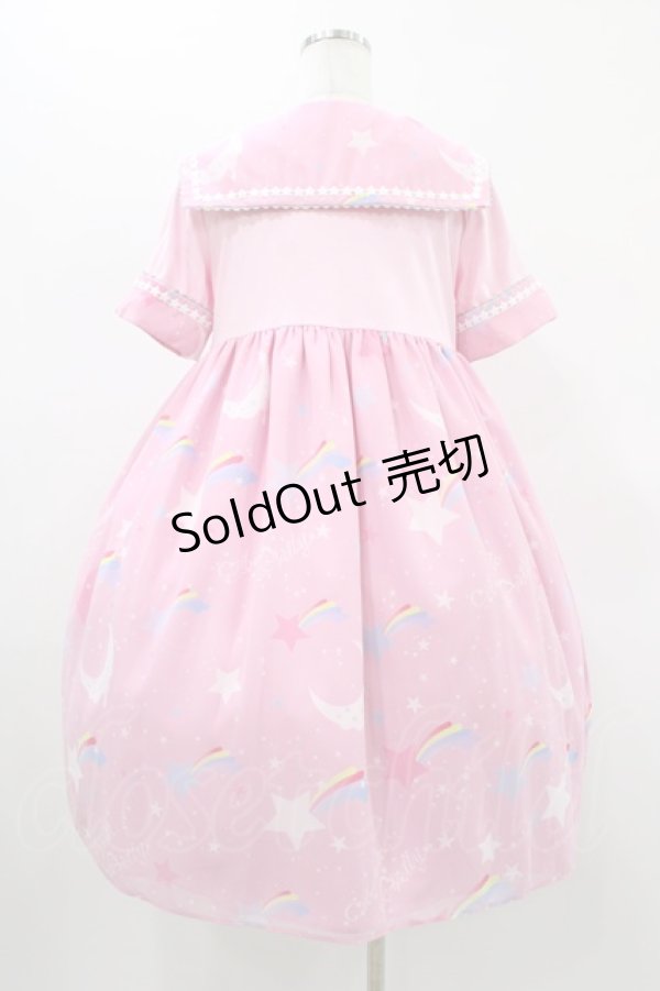 画像2: Angelic Pretty / Dream Skyカットワンピース Free ピンク H-26-01-19-1017-AP-OP-NS-ZH (2)