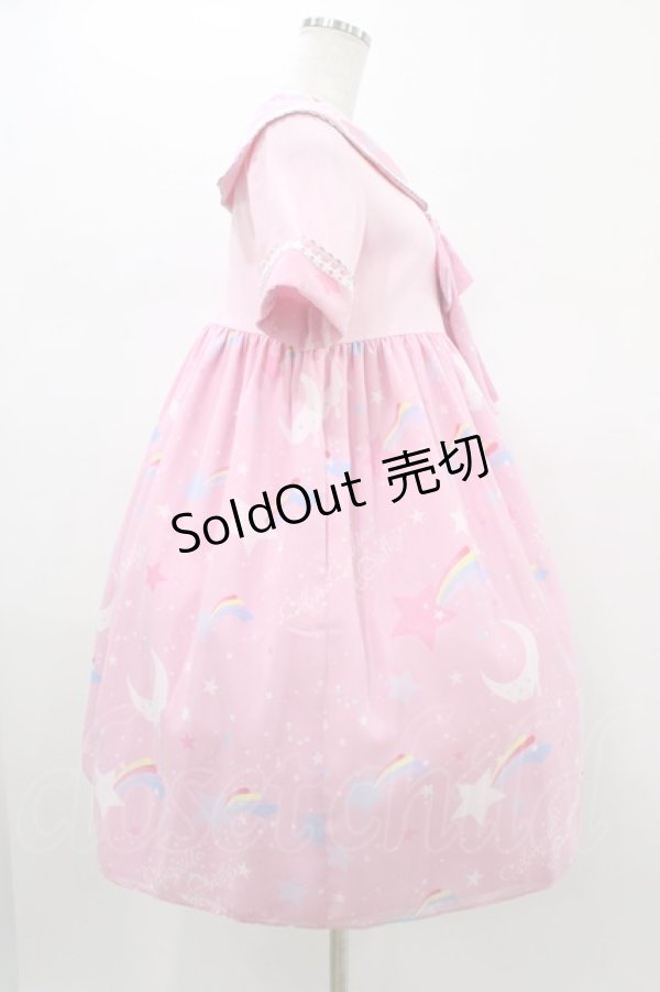 画像3: Angelic Pretty / Dream Skyカットワンピース Free ピンク H-26-01-19-1017-AP-OP-NS-ZH (3)