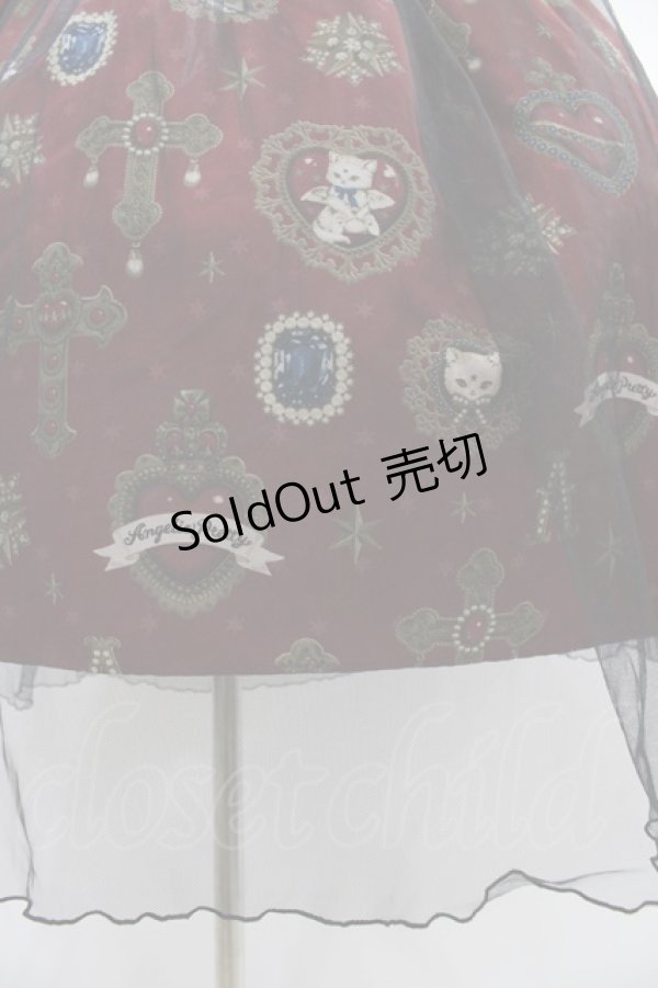 画像6: Angelic Pretty / Noble Collectionロングワンピース【渋谷店限定】 Free ボルドー H-26-01-19-1018-AP-OP-NS-ZH (6)