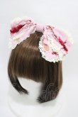 画像1: BABY,THE STARS SHINE BRIGHT / Pomme rouge〜うさぎとりすのりんごの森〜柄カチューシャ  ピンク H-26-01-19-1003-BA-AC-NS-ZH (1)