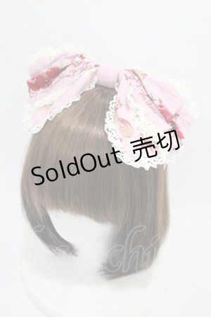 画像: BABY,THE STARS SHINE BRIGHT / Pomme rouge〜うさぎとりすのりんごの森〜柄カチューシャ  ピンク H-26-01-19-1003-BA-AC-NS-ZH