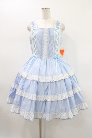 画像: BABY,THE STARS SHINE BRIGHT / ミルフィーユジャンパースカート Free サックス H-26-01-19-1025-BA-OP-NS-ZH