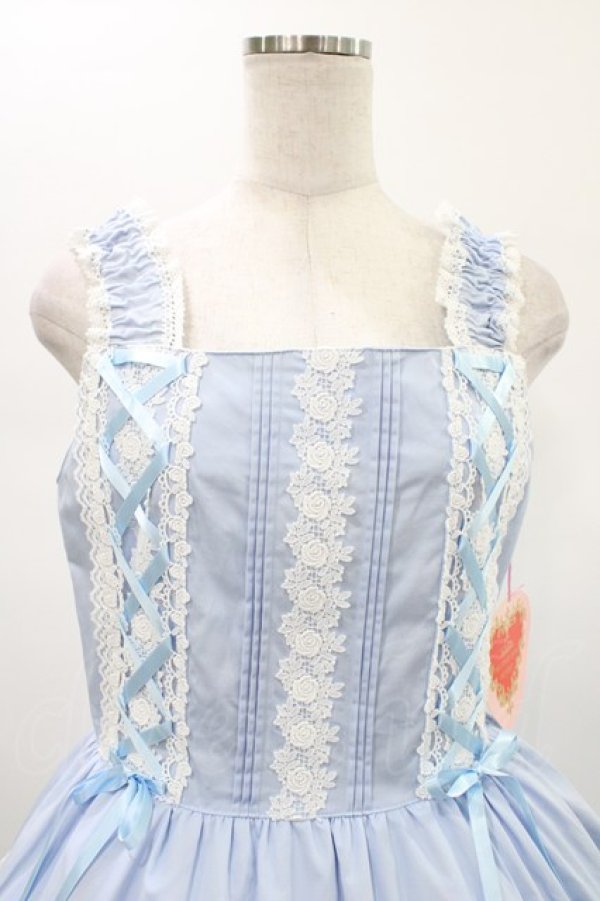 画像4: BABY,THE STARS SHINE BRIGHT / ミルフィーユジャンパースカート Free サックス H-26-01-19-1025-BA-OP-NS-ZH (4)