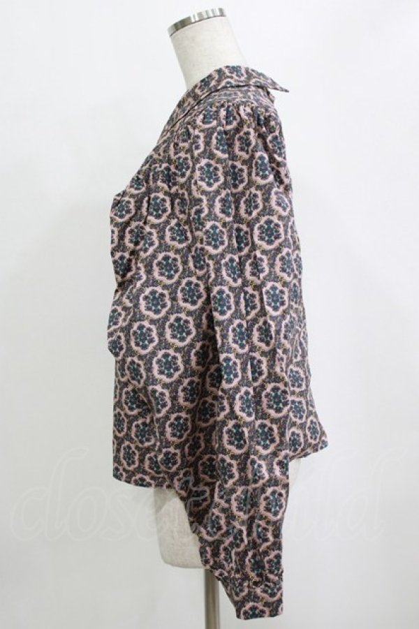 画像2: merry jenny / ノスタルジーギャザースリーブブラウス  ピンク H-26-01-19-053-LO-BL-KB-ZH (2)