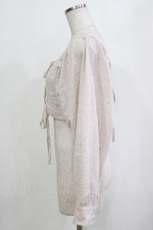 画像2: merry jenny / petit flower2wayスリーブ  ピンク H-26-01-19-057-LO-TO-KB-ZH (2)