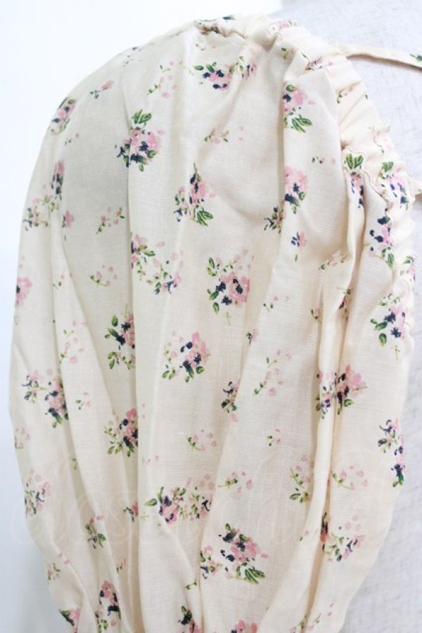 画像4: merry jenny / レースギャザースリーブビスチェ  ラベンダー H-26-01-19-058-LO-TO-KB-ZH (4)