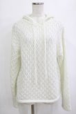 画像1: merry jenny / rabbit lace knit tops  オフホワイト H-26-01-19-060-LO-TO-KB-ZH (1)