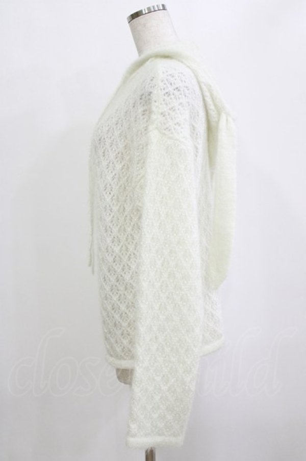 画像2: merry jenny / rabbit lace knit tops  オフホワイト H-26-01-19-060-LO-TO-KB-ZH (2)