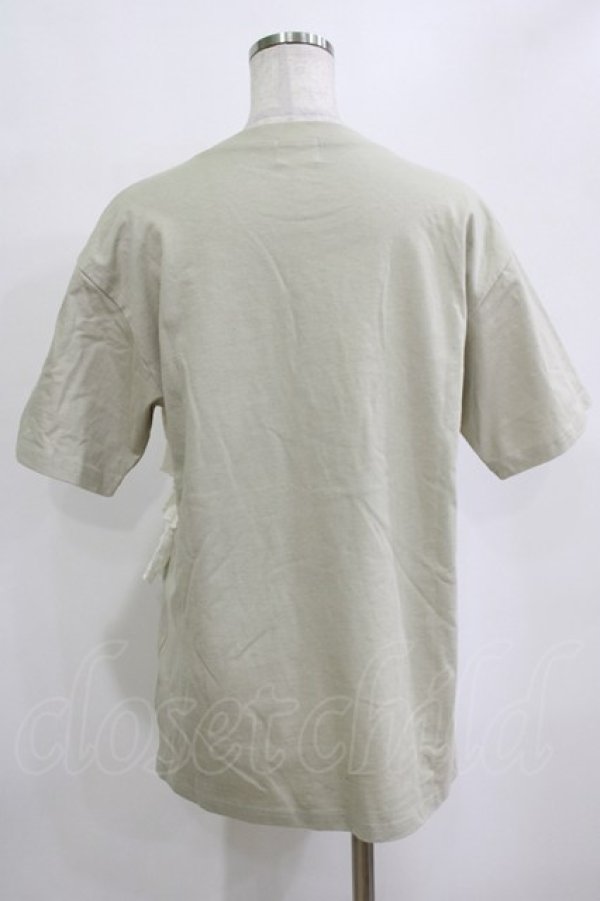 画像3: merry jenny / レースフリルカットソー  ライトカーキ H-26-01-19-062-LO-TO-KB-ZH (3)