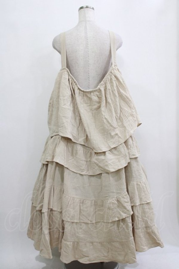 画像3: merry jenny / ティアードティアードワンピース  アイボリー H-26-01-19-007-LO-OP-KB-ZH (3)