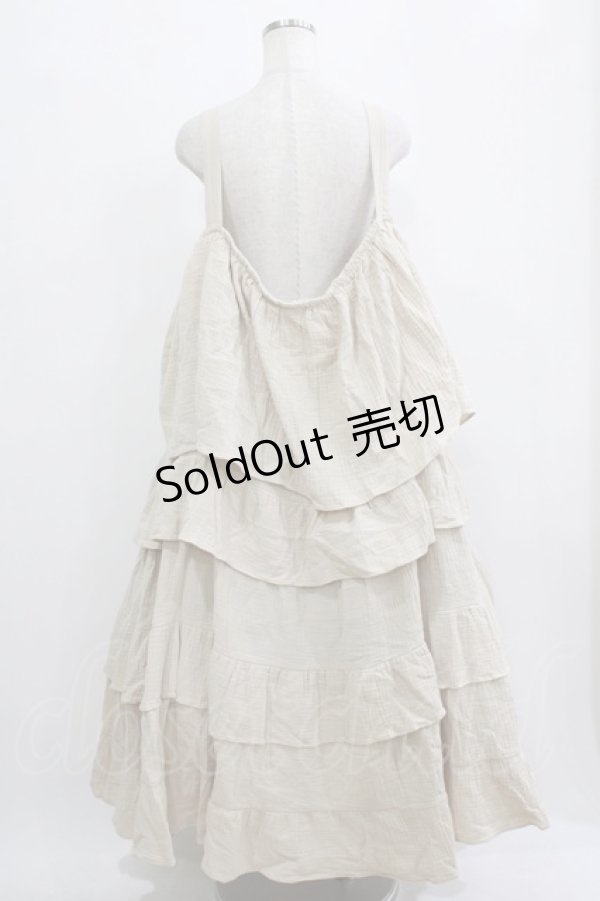 画像3: merry jenny / ティアードティアードワンピース  アイボリー H-26-01-19-007-LO-OP-KB-ZH (3)