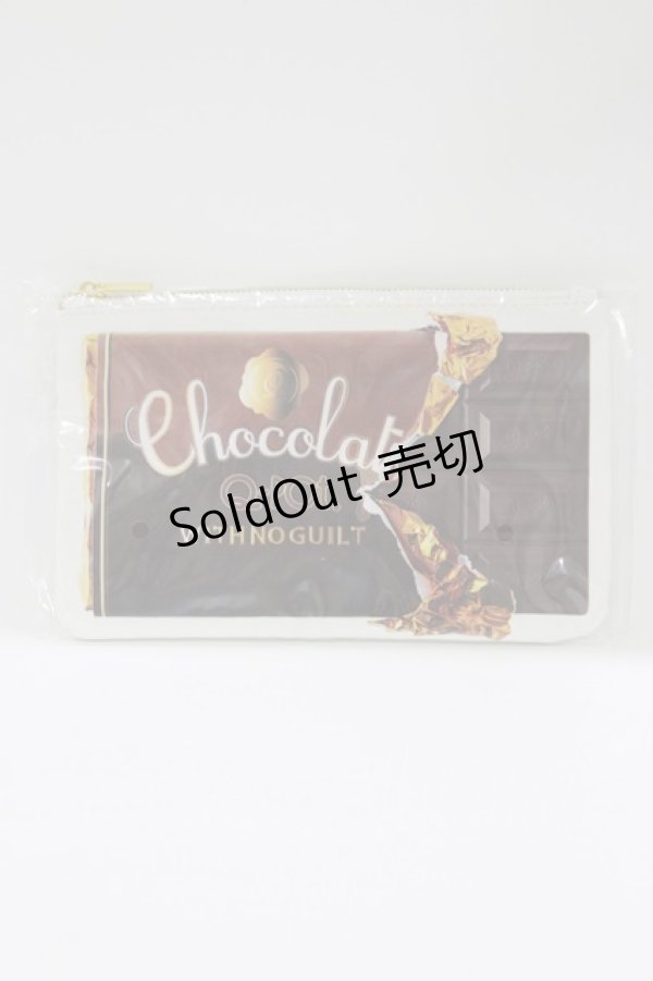 画像1: Q-pot. / チョコレートバーポーチ   H-26-01-19-070-QP-ZA-KB-ZH (1)