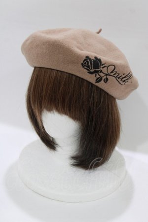 画像: MILK / ROSYベレー  ベージュ H-26-01-19-078-ML-AC-KB-ZH