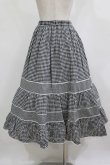画像3: merry jenny / イレギュラーチェックフレアスカート  ブラック H-26-01-19-010-LO-SK-KB-ZH (3)