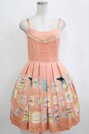 画像: Emily Temple cute / フレグランスプチローズ付きノースリーブワンピース  オレンジ H-26-01-19-002-ET-OP-KB-ZH