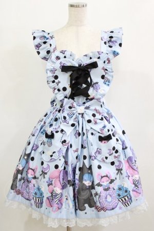 画像: Angelic Pretty / Happy Treat Party Cafeスカート Free サックス H-26-01-20-001-AP-SK-NS-ZH