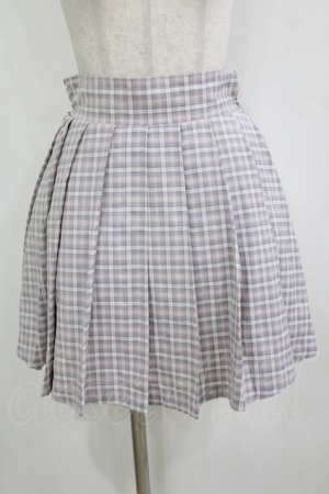 画像: Ank Rouge / ハートチェーン付きプリーツスカート M ピンク H-26-01-20-025-CA-SK-NS-ZH