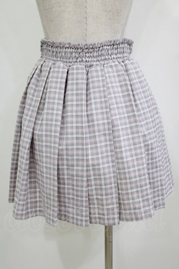 画像3: Ank Rouge / ハートチェーン付きプリーツスカート M ピンク H-26-01-20-025-CA-SK-NS-ZH (3)