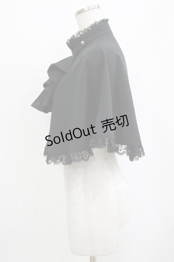 画像2: Jamie エーエヌケー / クロスジャボケープ M ブラック H-26-01-20-033-LO-TO-NS-ZH (2)