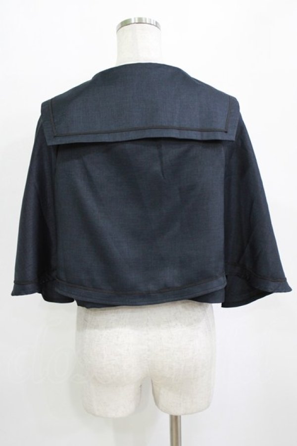 画像3: Kurumi Collaboration / マリンアカデミアケープ L ネイビー H-26-01-20-034-GO-JA-NS-ZH (3)