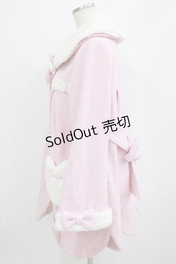 画像2: BABY,THE STARS SHINE BRIGHT / Hearty Sugarコート Free ピンク H-26-01-20-039-BA-CO-NS-ZH (2)