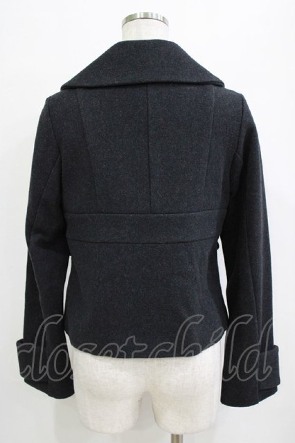 画像3: Franche Lippee / ダブルボタンジャケット M グレー H-26-01-20-040-LO-JA-NS-ZH (3)