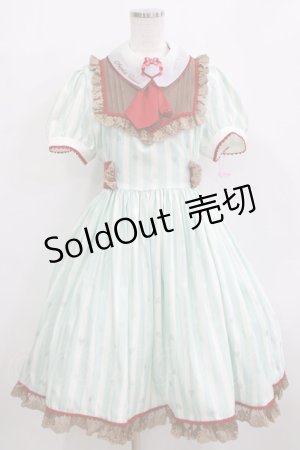 画像: Angel's Heart（海外ロリータブランド） / Jenny's Chocolate Shop-Dress XL ミント H-26-01-20-004-GO-OP-NS-ZH