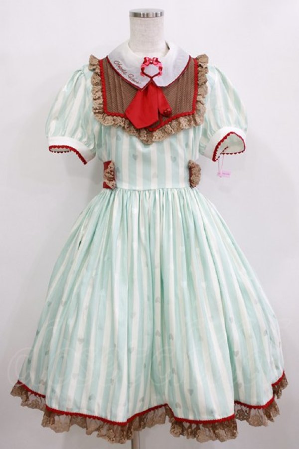 画像1: Angel's Heart（海外ロリータブランド） / Jenny's Chocolate Shop-Dress XL ミント H-26-01-20-004-GO-OP-NS-ZH (1)